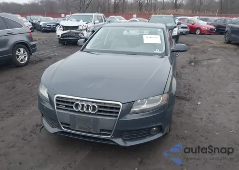 2010 Audi A4 2.0T Premium z USA, uszkodzony, nr VIN WAUBFAFL5AN002150